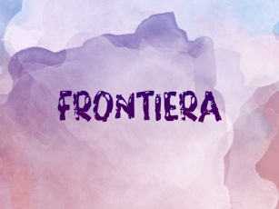 F Frontiera Font Download