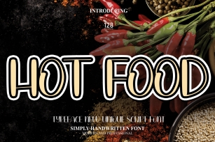 Hot Food Font Download
