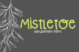 Mistletoe Handwritten Font Download
