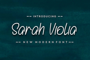 Sarah violia font Font Download