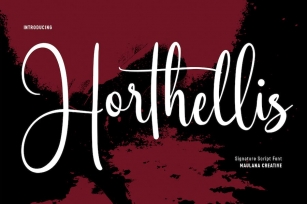 Horthellis Script Font Font Download