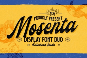 Mosenta Font Download