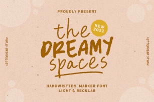 The Dreamy Spaces Font Download