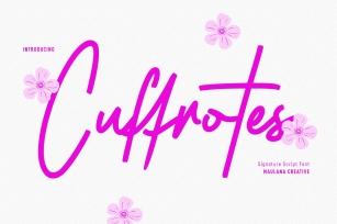 Cuffrotes Font Download