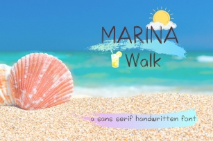 Marina Walk Font Download