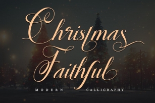 Christmas Faithful Font Download