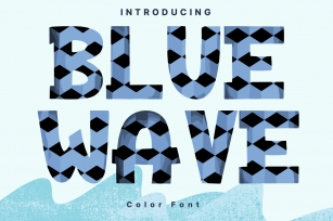 Blue Wave Font Download