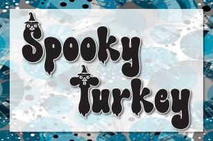 Spooky Turkey Font Download