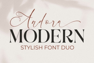 Andora Modern Font Download