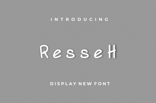 Resseh Font Download