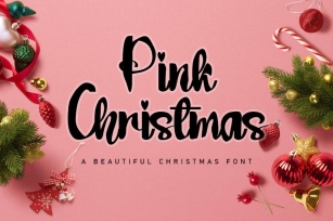 Pink Christmas Font Download