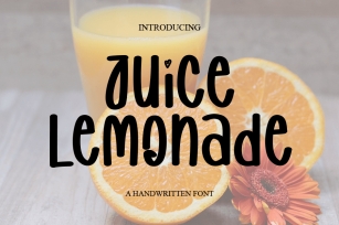 Juice Lemonade Font Download
