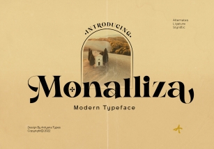 Monalliza Font Download