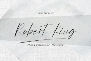 Robert King Font Download