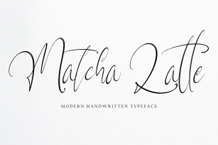 Matcha Latte Font Download