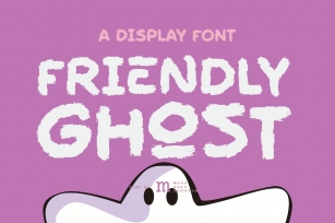 Friendly Ghost | A Display Font Font Download