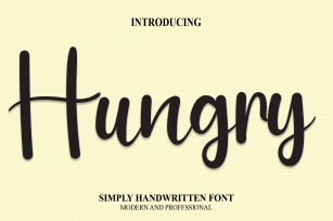 Hungry Font Download