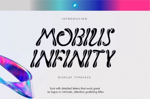 Mobius Infinity Logo Font Download