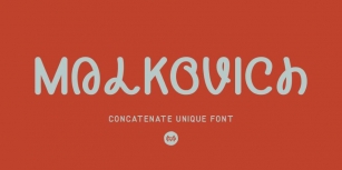 Malkovich Font Download
