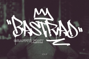 Bastrad Vol.01 - Graffiti Font Font Download