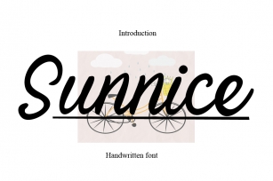Sunnice Font Download