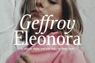 Geffroy Eleonora - A Nostalgic Serif Font Download