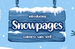Snowpages Font Download