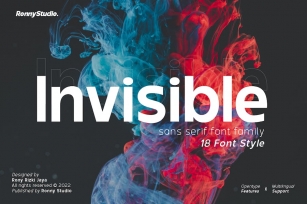 Invisible - Sans Serif Font Family Font Download