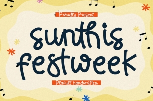 Sunthis Festweek Font Download