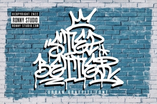 Step Better - Urban Graffiti Tags Font Download