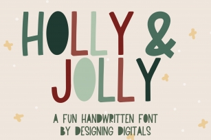 Holly & Jolly A Fun Handwritten Font Download