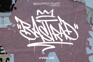 Bastrad Vol.02 - Graffiti Font Font Download