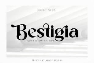 Bestigia - Elegant Sans Serif Font Download