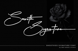 Smooth Signature Font Download