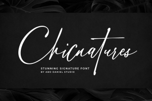 Chicnatures Font Download