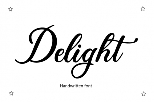 Delight Font Download