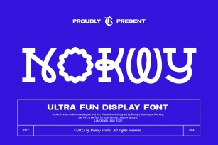 Nokwy - Ultra Fun Display Font Font Download