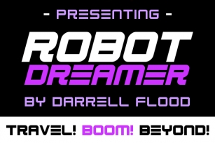 Robot Dreamer Font Download