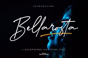 Bellarosta - Signature Font Font Download