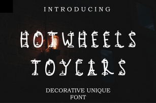 Hotwheels Toycars Font Download