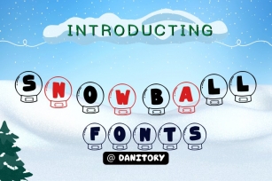 Snowball Decorative s Font Download