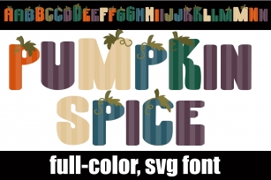 Pumpkin Spice Font Download