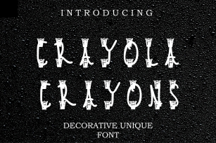 Crayola Crayons Font Download