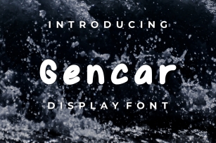 Gencar Font Download