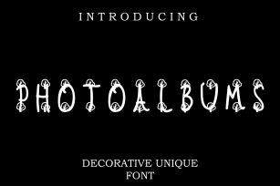 Photoalbums Font Download