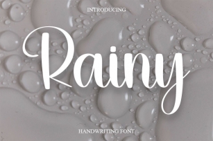 Rainy Font Download
