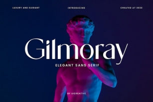 Gilmoray Elegant Sans Serif Font Font Download