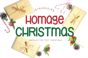 Homage Christmas Font Download