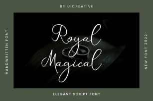 Royal Magical Elegant Script Font Font Download