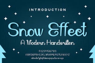 Snow Effect - Christmas Font Font Download